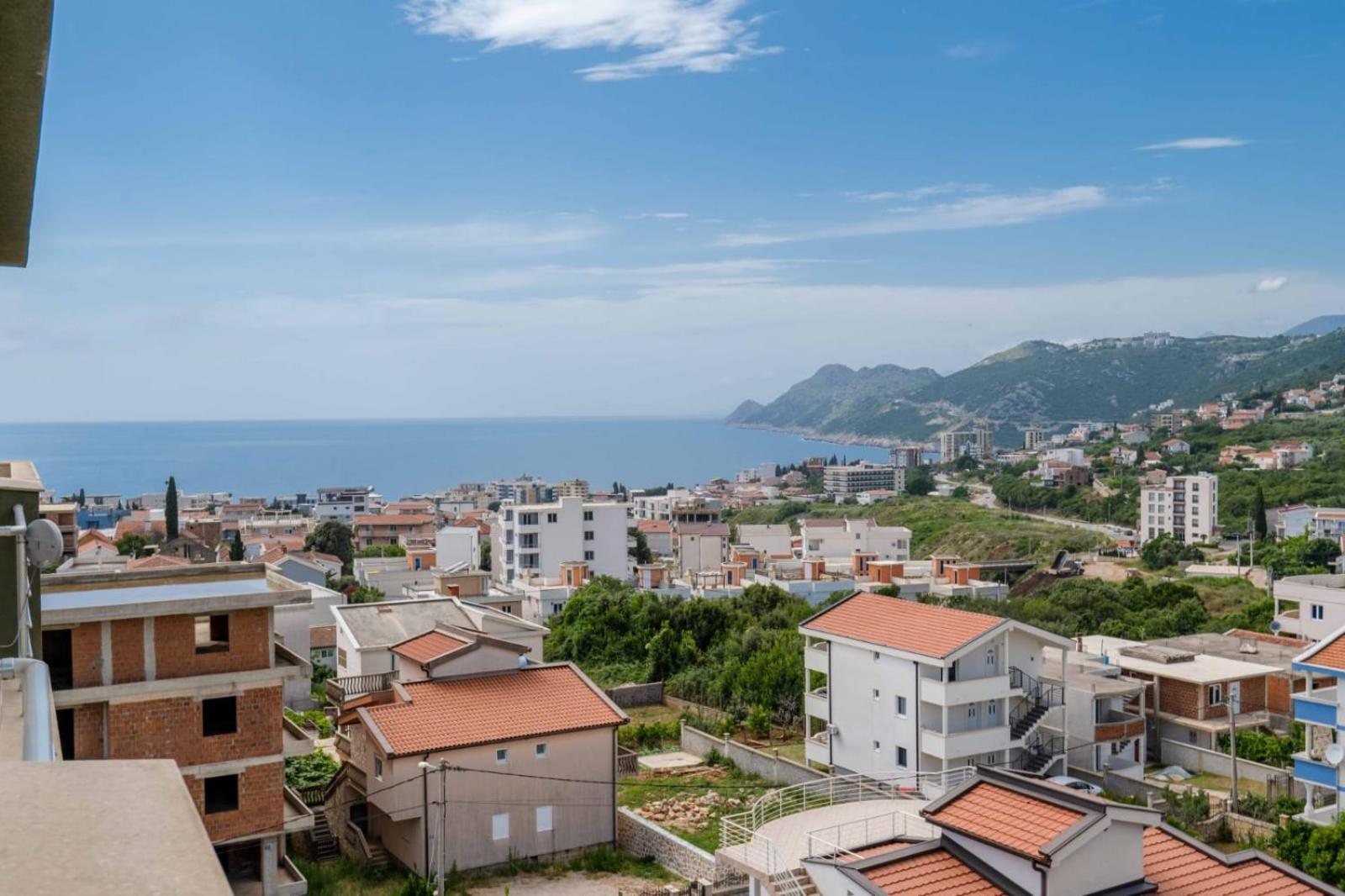 1Bd Modern Apt In Dobra Voda With Roof Access "Moka" بار المظهر الخارجي الصورة