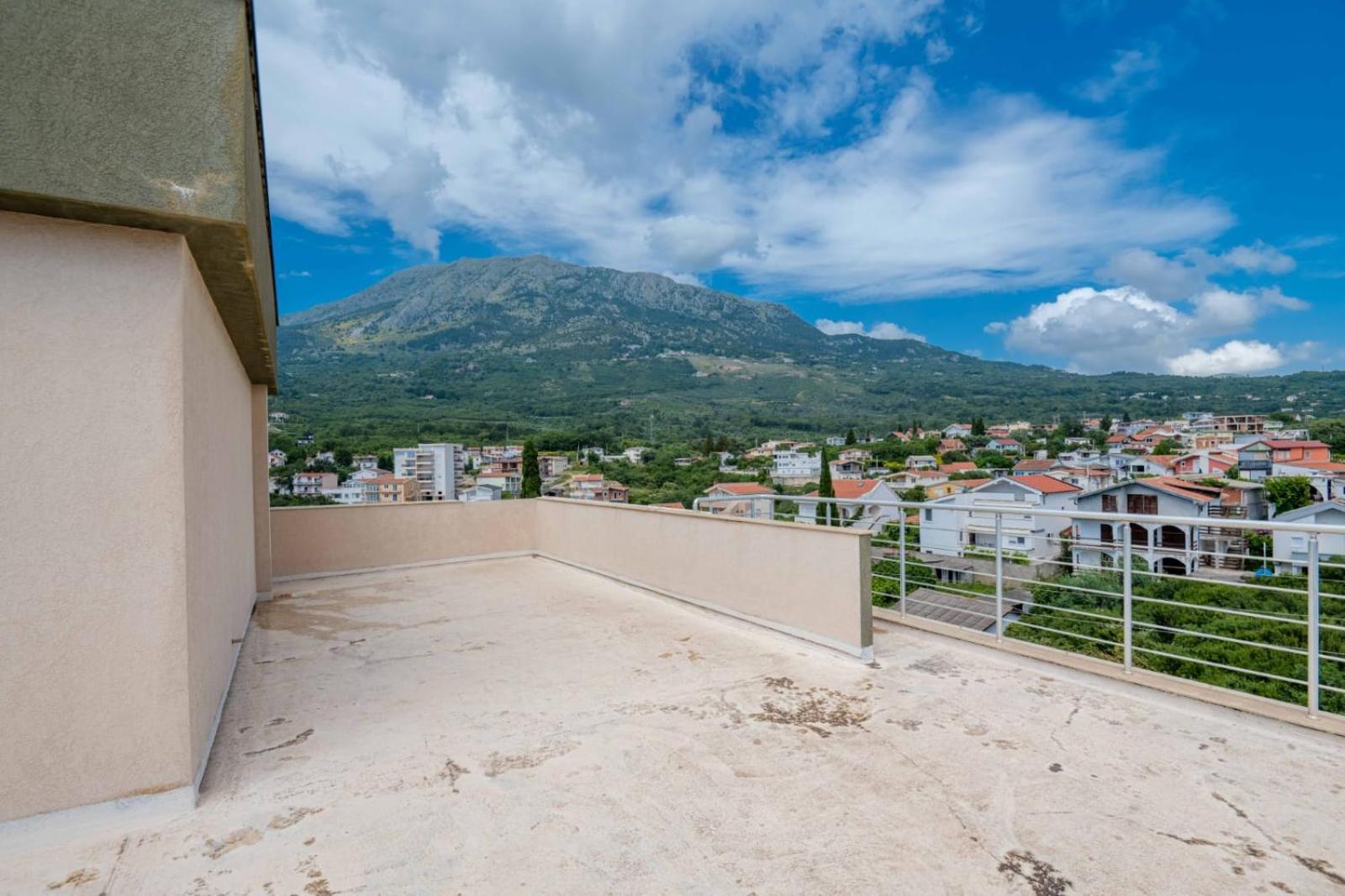 1Bd Modern Apt In Dobra Voda With Roof Access "Moka" بار المظهر الخارجي الصورة